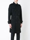 double-breasted trench coat