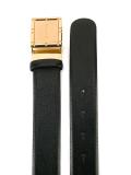 buckled belt 