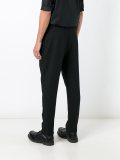 tailored drop-crotch trousers