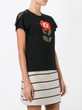 floral print T-shirt