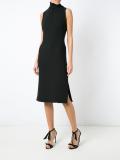 sleeveless midi dress