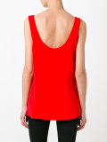 ruffled detail tank