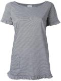 ruffled shortsveeles T-shirt