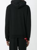 abstract glyph icon print hoodie
