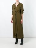 'Effect' maxi shirt dress