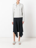 concealed placket jacket