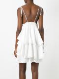 ruffle detail dress