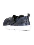 snakeskin effect sneakers 