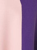 colour block shift dress