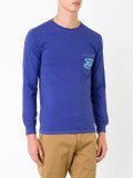 logo print longsleeved T-shirt