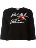 bird intarsia jumper