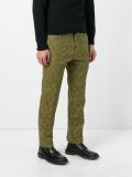 houndstooth pattern trousers 