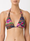 print halter bikini top