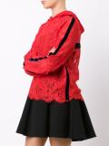 lace longsleeved hoodie