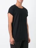 raw edge T-shirt