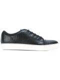 cracked pattern sneakers