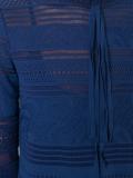 ruffled neck shift dress