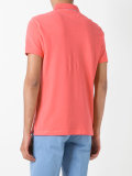 logo patch polo shirt 
