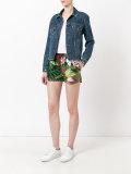 floral patterned shorts