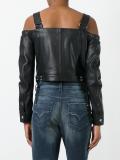 leather 'Lawau' blouse