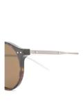 intrecciato embossed sunglasses