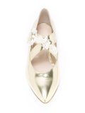 pointed toe ballerinas