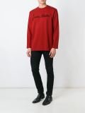 longsleeved logo T-shirt