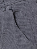 Split hem trousers