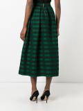 embellished striped skirt