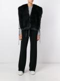 cropped waistcoat