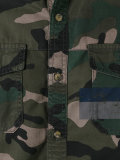 camouflage button down shirt