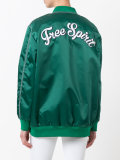 logo bomber jacket
