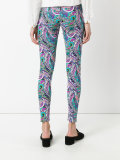 abstract print leggings