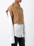 cap sleeve cropped jacket