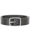 silver-tone hardware belt
