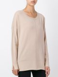 scoop neck jumper 