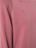 destroyed effect sweatshirt