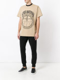 classic contrasting neckline T-shirt
