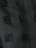 sheer checked shirt