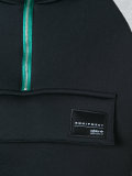 contrast hoodie 