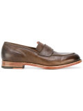 burnished toe loafers 