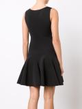 godet hem dress