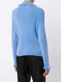 'Berry Fringed'开衫