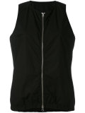 zip-up lightweight gilet