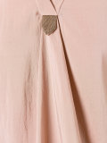 pinned V-neck top