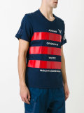 stripe logo T-shirt