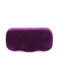 transparent glitter rectangular glasses
