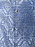 Mixed pattern shirt 