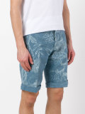 floral print chinos shorts
