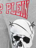 skull print bermuda shorts
